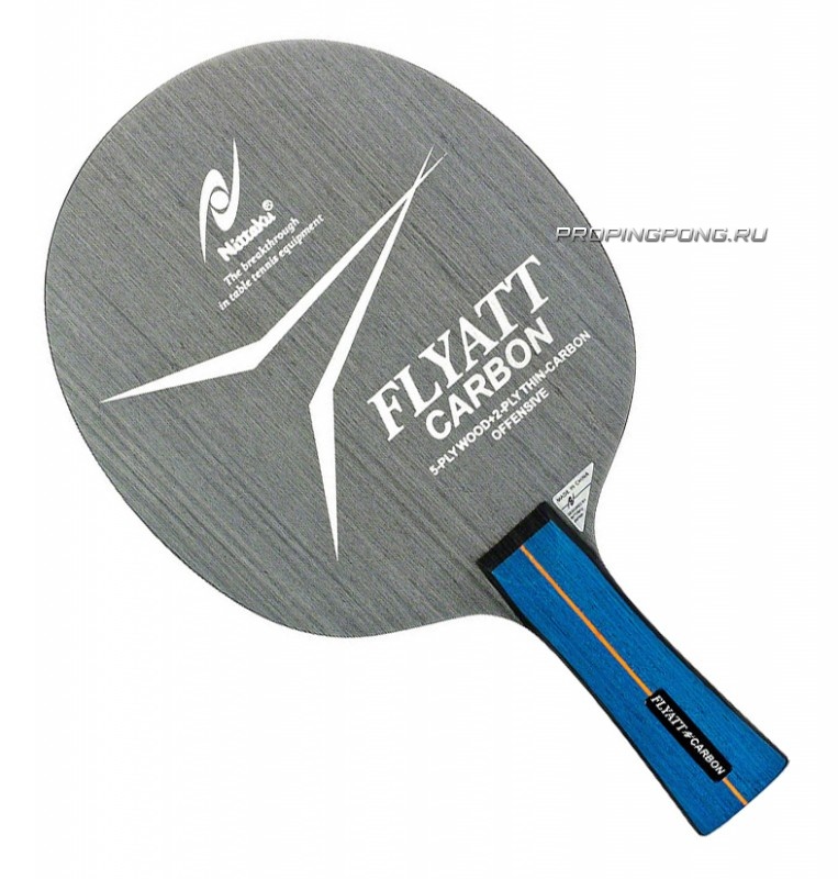 Professional Table Tennis Blade OFF+ Nittaku Flyatt Carbon Pro 